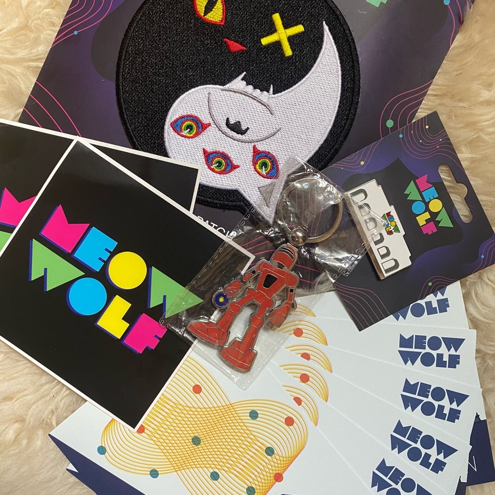 various Meow Wolf items - can separate - make offer in comments
